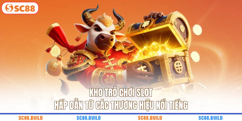 Kho trò chơi slot hấp dẫn từ các thương hiệu nổi tiếng